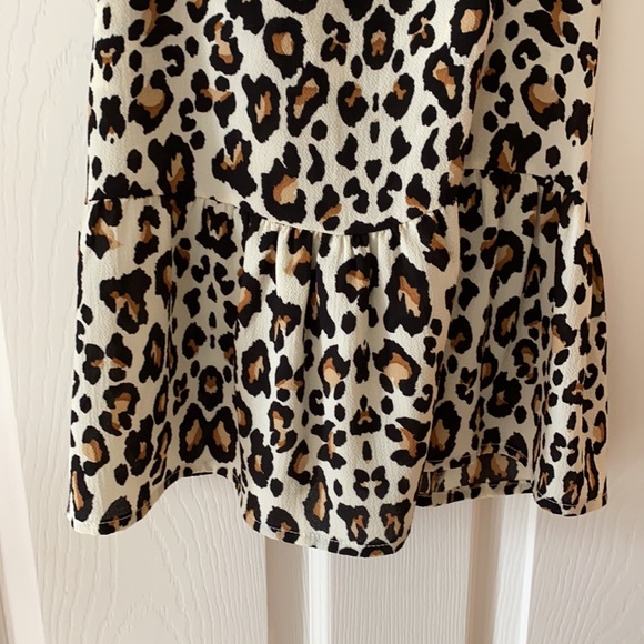 Cheetah peplum tank - Picture 2 of 3